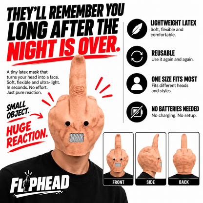 FlipHead™ Funny Mask