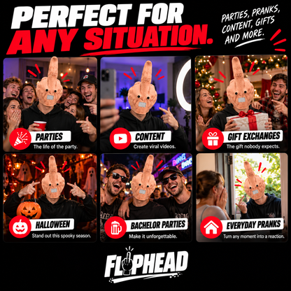 FlipHead™ Funny Mask